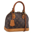 LOUIS VUITTON Monogram Alma BB Hand Bag M53152 LV Auth 206687-1