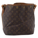 LOUIS VUITTON Monogram Petit Noe Shoulder Bag M42226 LV Auth 206692-2