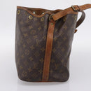LOUIS VUITTON Monogram Petit Noe Shoulder Bag M42226 LV Auth 206692-4