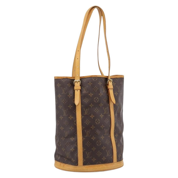 LOUIS VUITTON Monogram Bucket GM Shoulder Bag M42236 LV Auth 206695
