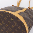 LOUIS VUITTON Monogram Bucket GM Shoulder Bag M42236 LV Auth 206695-15