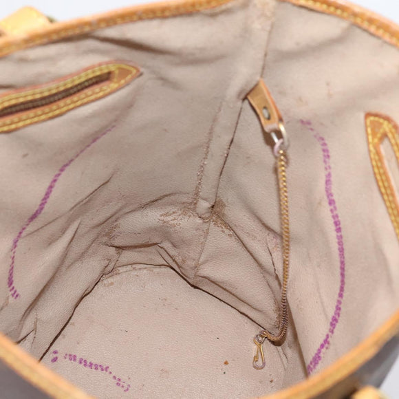 LOUIS VUITTON Monogram Bucket GM Shoulder Bag M42236 LV Auth 206695