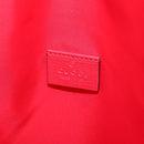 GUCCI GG Supreme Yuko Higuchi Backpack PVC Beige Red 550775 Auth 206696SAM-21