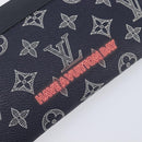 LOUIS VUITTON Monogram Neon Color Pochette Apollo PM Navy M62898 LV Auth 206698A-17