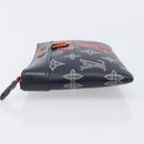 LOUIS VUITTON Monogram Neon Color Pochette Apollo PM Navy M62898 LV Auth 206698A-4