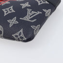 LOUIS VUITTON Monogram Neon Color Pochette Apollo PM Navy M62898 LV Auth 206698A-7