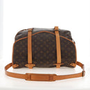 LOUIS VUITTON Monogram Saumur 43 Shoulder Bag M42252 LV Auth 206710-13