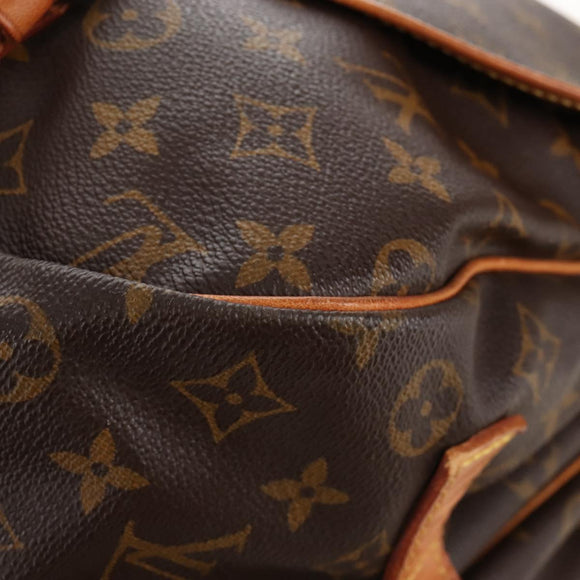 LOUIS VUITTON Monogram Saumur 43 Shoulder Bag M42252 LV Auth 206710