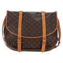 LOUIS VUITTON Monogram Saumur 43 Shoulder Bag M42252 LV Auth 206710-3