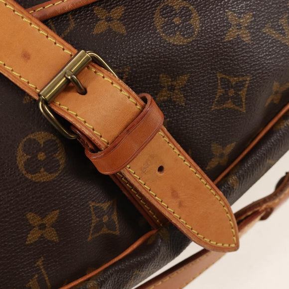 LOUIS VUITTON Monogram Saumur 43 Shoulder Bag M42252 LV Auth 206710