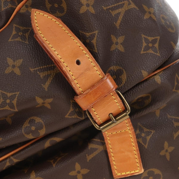 LOUIS VUITTON Monogram Saumur 43 Shoulder Bag M42252 LV Auth 206710