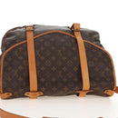 LOUIS VUITTON Monogram Saumur 43 Shoulder Bag M42252 LV Auth 206710-8