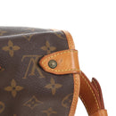 LOUIS VUITTON Monogram Saumur 43 Shoulder Bag M42252 LV Auth 206710-9