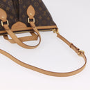 LOUIS VUITTON Monogram Palermo PM Tote Bag M40145 LV Auth 206711V-9