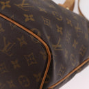 LOUIS VUITTON Monogram Palermo PM Tote Bag M40145 LV Auth 206711V-20