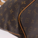 LOUIS VUITTON Monogram Palermo PM Tote Bag M40145 LV Auth 206711V-21