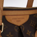 LOUIS VUITTON Monogram Palermo PM Tote Bag M40145 LV Auth 206711V-23