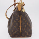 LOUIS VUITTON Monogram Palermo PM Tote Bag M40145 LV Auth 206711V-4