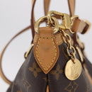 LOUIS VUITTON Monogram Palermo PM Tote Bag M40145 LV Auth 206711V-5
