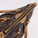 LOUIS VUITTON Monogram Palermo PM Tote Bag M40145 LV Auth 206711V-14