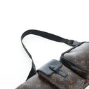 LOUIS VUITTON Monogram Macassar Christopher Bum Bag M45337 LV Auth 206714V-10