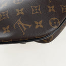 LOUIS VUITTON Monogram Macassar Christopher Bum Bag M45337 LV Auth 206714V-14