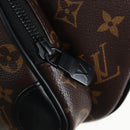 LOUIS VUITTON Monogram Macassar Christopher Bum Bag M45337 LV Auth 206714V-20