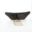 LOUIS VUITTON Monogram Macassar Christopher Bum Bag M45337 LV Auth 206714V-28