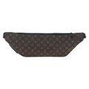 LOUIS VUITTON Monogram Macassar Christopher Bum Bag M45337 LV Auth 206714V-3