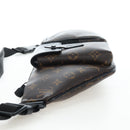 LOUIS VUITTON Monogram Macassar Christopher Bum Bag M45337 LV Auth 206714V-4