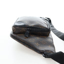 LOUIS VUITTON Monogram Macassar Christopher Bum Bag M45337 LV Auth 206714V-5
