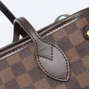 LOUIS VUITTON Damier Ebene Neverfull PM Tote Bag N51109 LV Auth 206715V-20