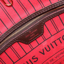 LOUIS VUITTON Damier Ebene Neverfull PM Tote Bag N51109 LV Auth 206715V-21