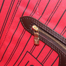 LOUIS VUITTON Damier Ebene Neverfull PM Tote Bag N51109 LV Auth 206715V-24