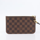 LOUIS VUITTON Damier Ebene Neverfull PM Tote Bag N51109 LV Auth 206715V-27
