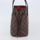 LOUIS VUITTON Damier Ebene Neverfull PM Tote Bag N51109 LV Auth 206715V-3