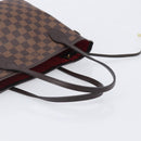 LOUIS VUITTON Damier Ebene Neverfull PM Tote Bag N51109 LV Auth 206715V-7