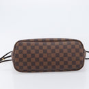 LOUIS VUITTON Damier Ebene Neverfull PM Tote Bag N51109 LV Auth 206715V-5