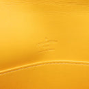 LOUIS VUITTON Monogram Vernis Thompson Street Bag Jaune M91123 LV Auth 206716-23