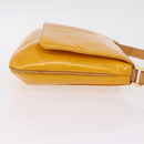LOUIS VUITTON Monogram Vernis Thompson Street Bag Jaune M91123 LV Auth 206716-5