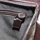 GUCCI GG Supreme Shoulder Bag PVC Beige Silver 92562 Auth 206719-25