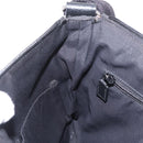 GUCCI GG Canvas Shoulder Bag Outlet Black Silver 374414 Auth 206722A-21