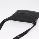 GUCCI GG Canvas Shoulder Bag Outlet Black Silver 374414 Auth 206722A-6