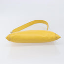 LOEWE Shoulder Bag Leather Yellow Gold Auth 206726A-5
