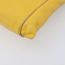 LOEWE Shoulder Bag Leather Yellow Gold Auth 206726A-17