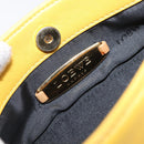 LOEWE Shoulder Bag Leather Yellow Gold Auth 206726A-20