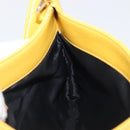 LOEWE Shoulder Bag Leather Yellow Gold Auth 206726A-21