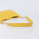 LOEWE Shoulder Bag Leather Yellow Gold Auth 206726A-7