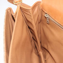 CELINE Macadam Canvas Shoulder Bag PVC Beige Gold Auth 206728-23