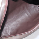 Burberrys Nova Check Boston Bag Canvas Beige Gold Auth 206740-12